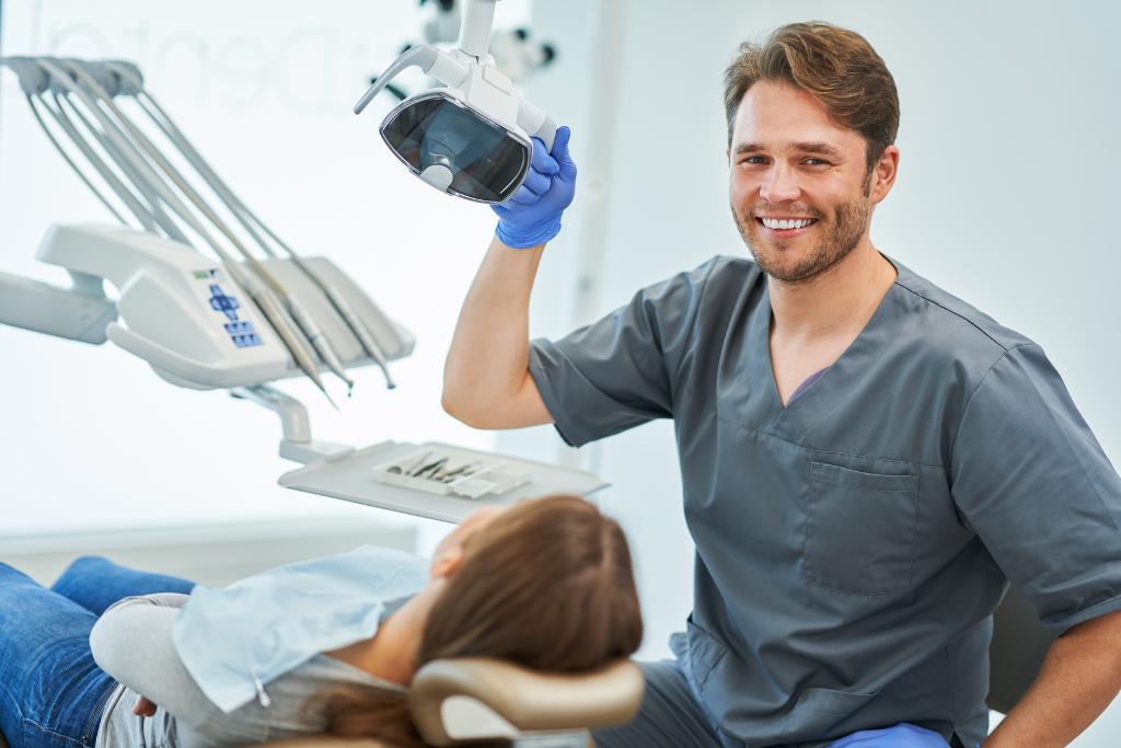 Patient having dental treatment - Medicred